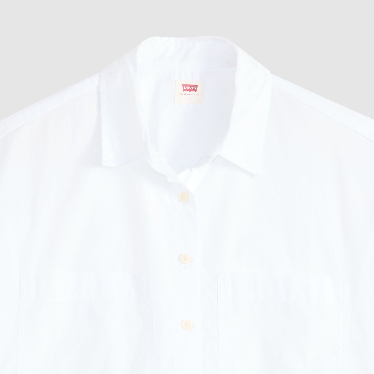 Levi's® Women's Harlie Short-Sleeve Cropped Shirt