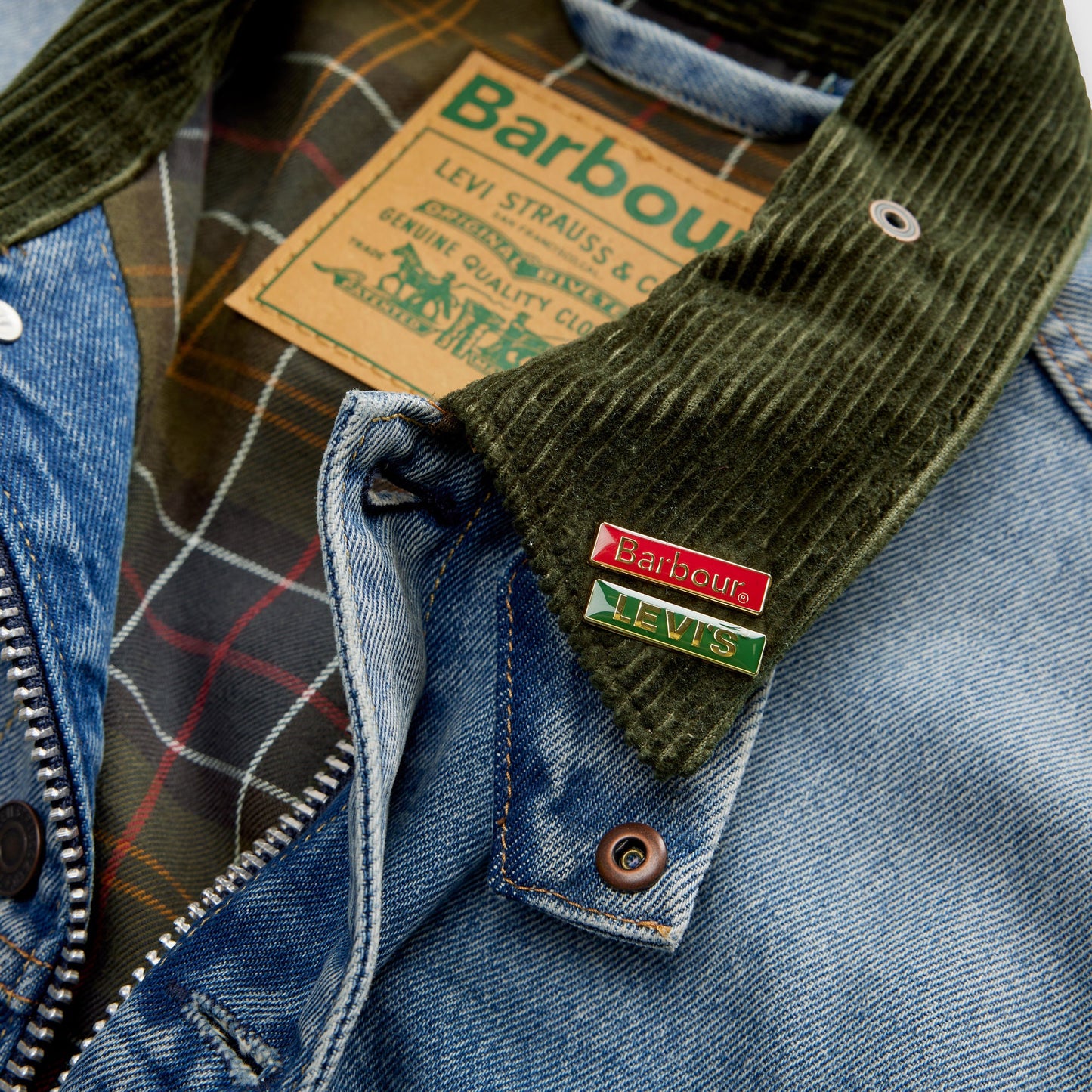 Levi's® x Barbour Type II Trucker Jacket
