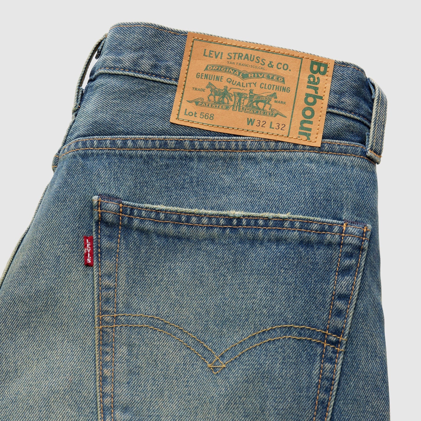 Levi's® x Barbour Men's 568™ Loose Jeans