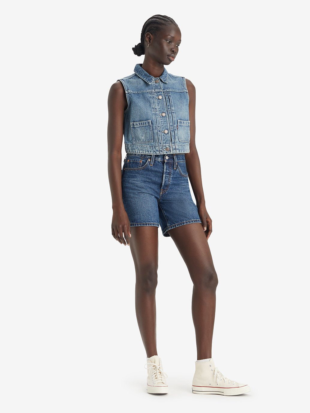 Levi's® Women's 501® Mid-Thigh Shorts