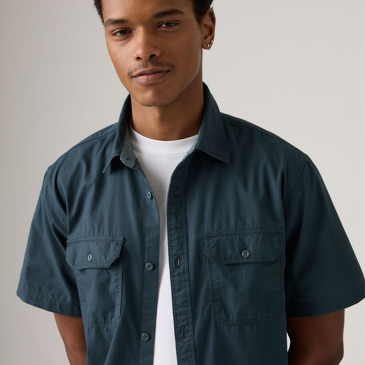 Levi's® Men's Short-Sleeve Dalton Workwear Shirt