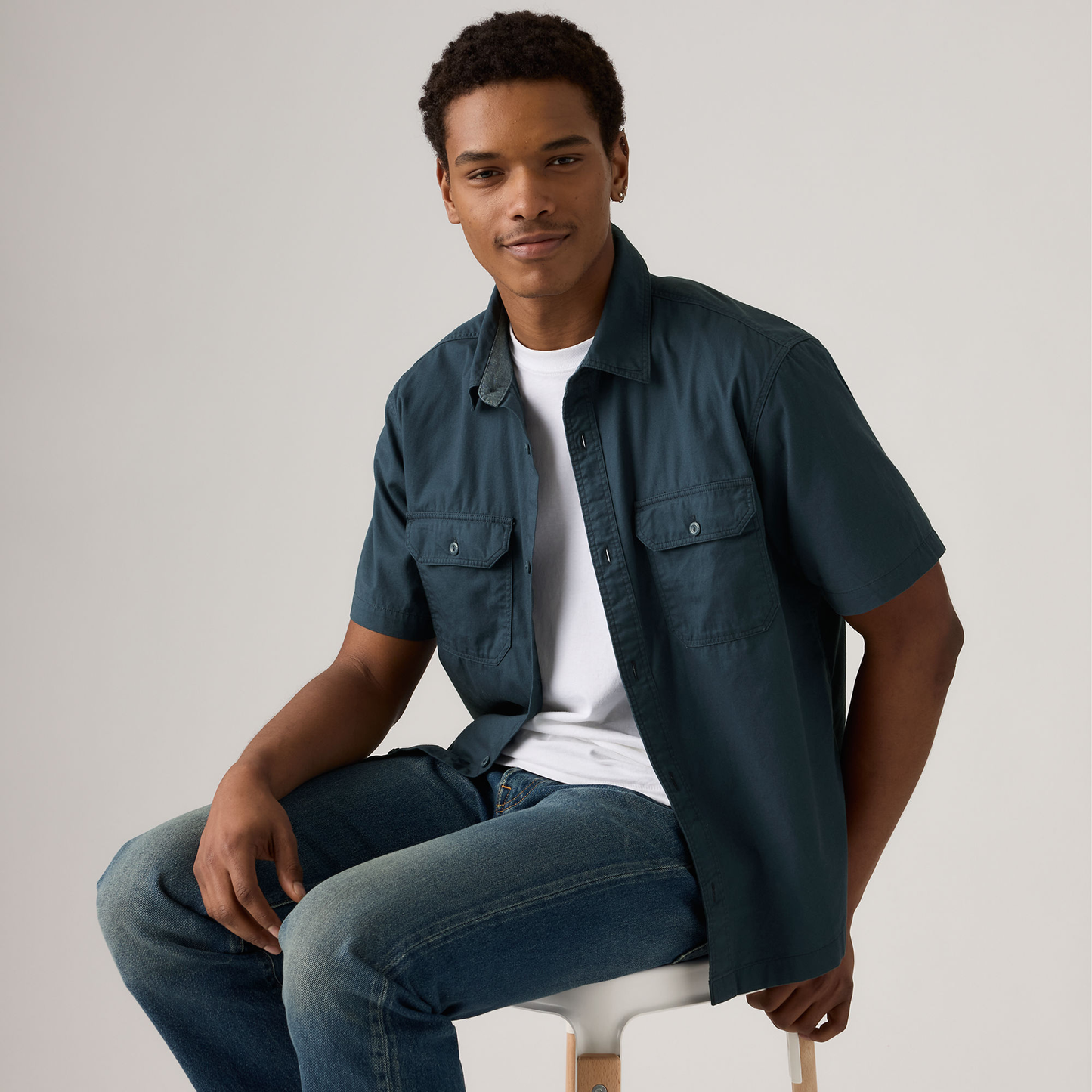 Levi's® Men's Short-Sleeve Dalton Workwear Shirt