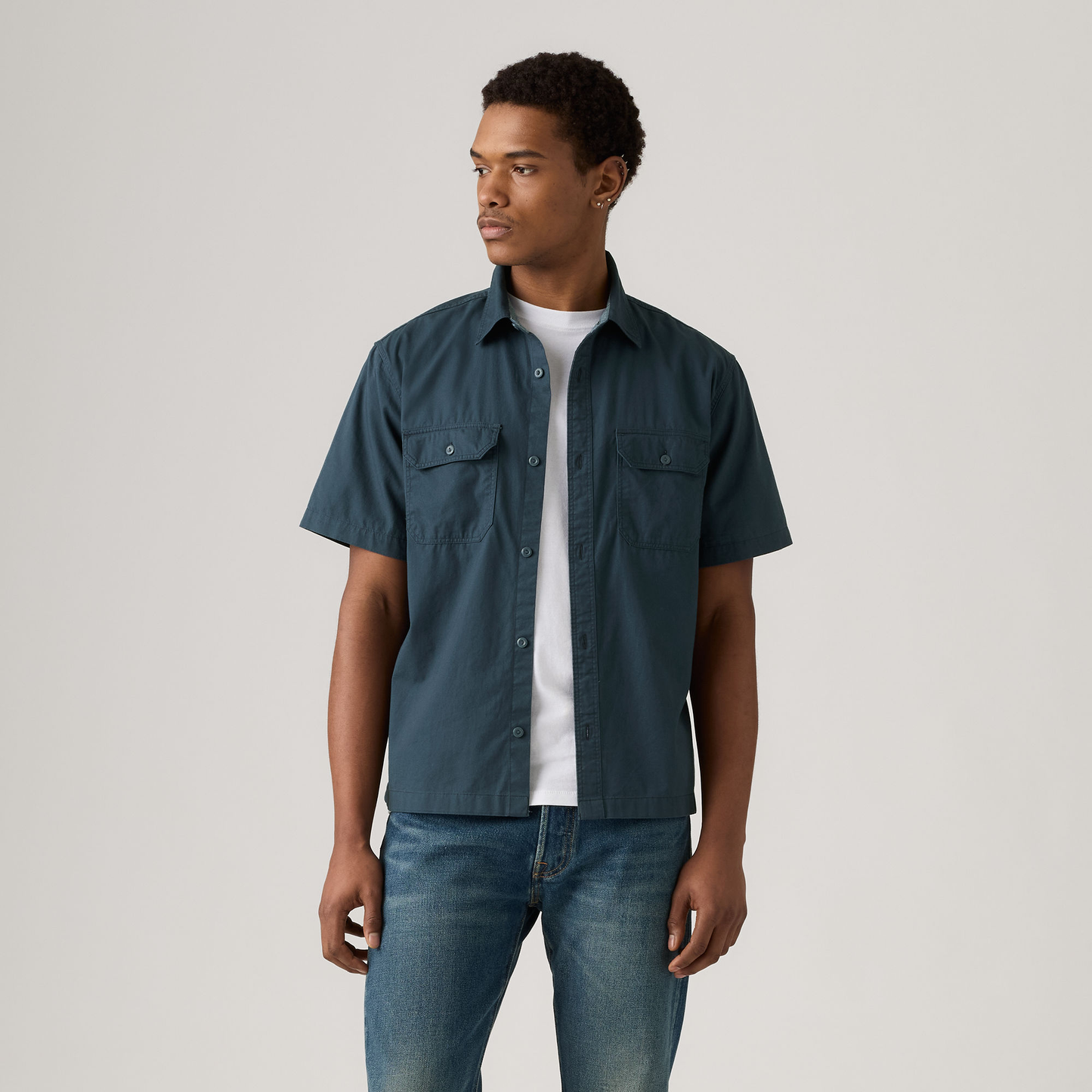 Levi's® Men's Short-Sleeve Dalton Workwear Shirt