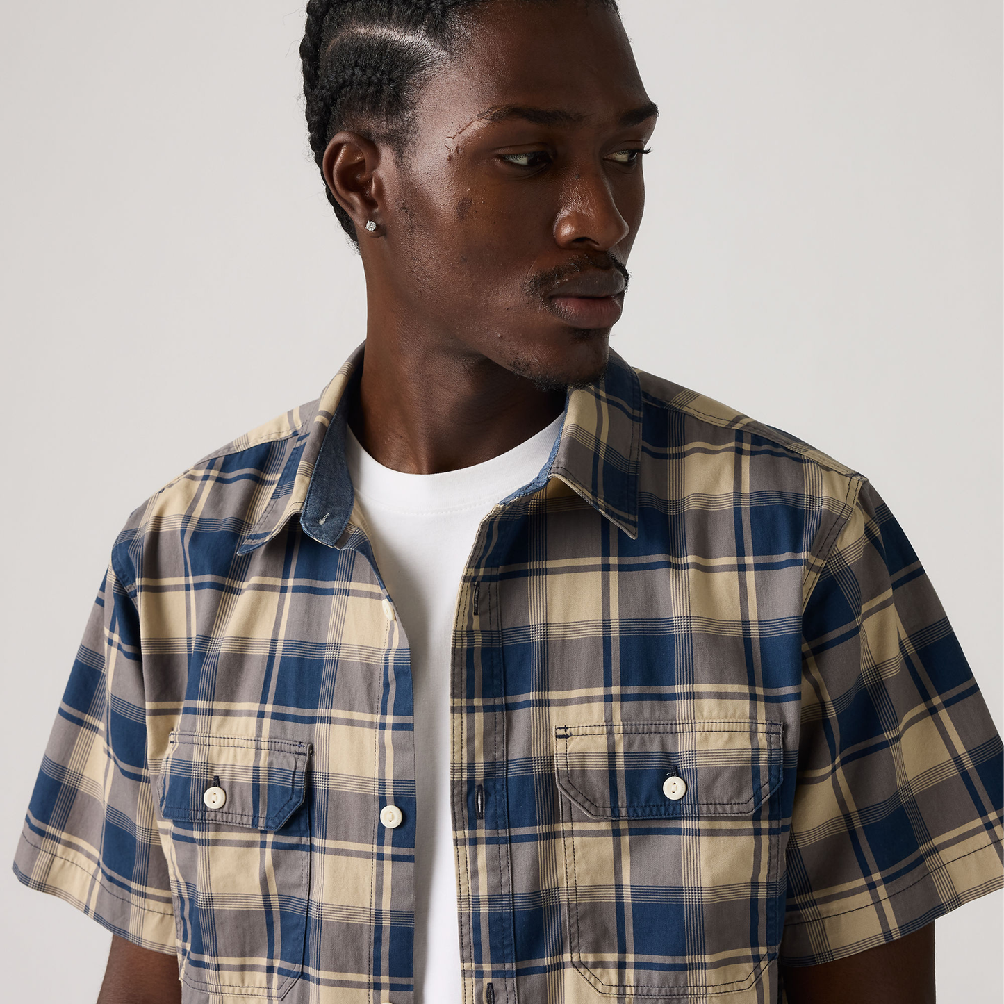 Levi's® Men's Short-Sleeve Dalton Workwear Shirt