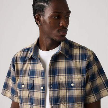 Levi's® Men's Short-Sleeve Dalton Workwear Shirt