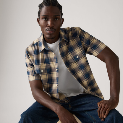 Levi's® Men's Short-Sleeve Dalton Workwear Shirt
