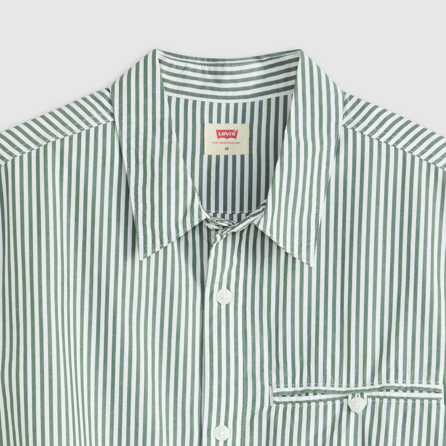 Levi's® Men's Short-Sleeve Zandt Cropped Shirt