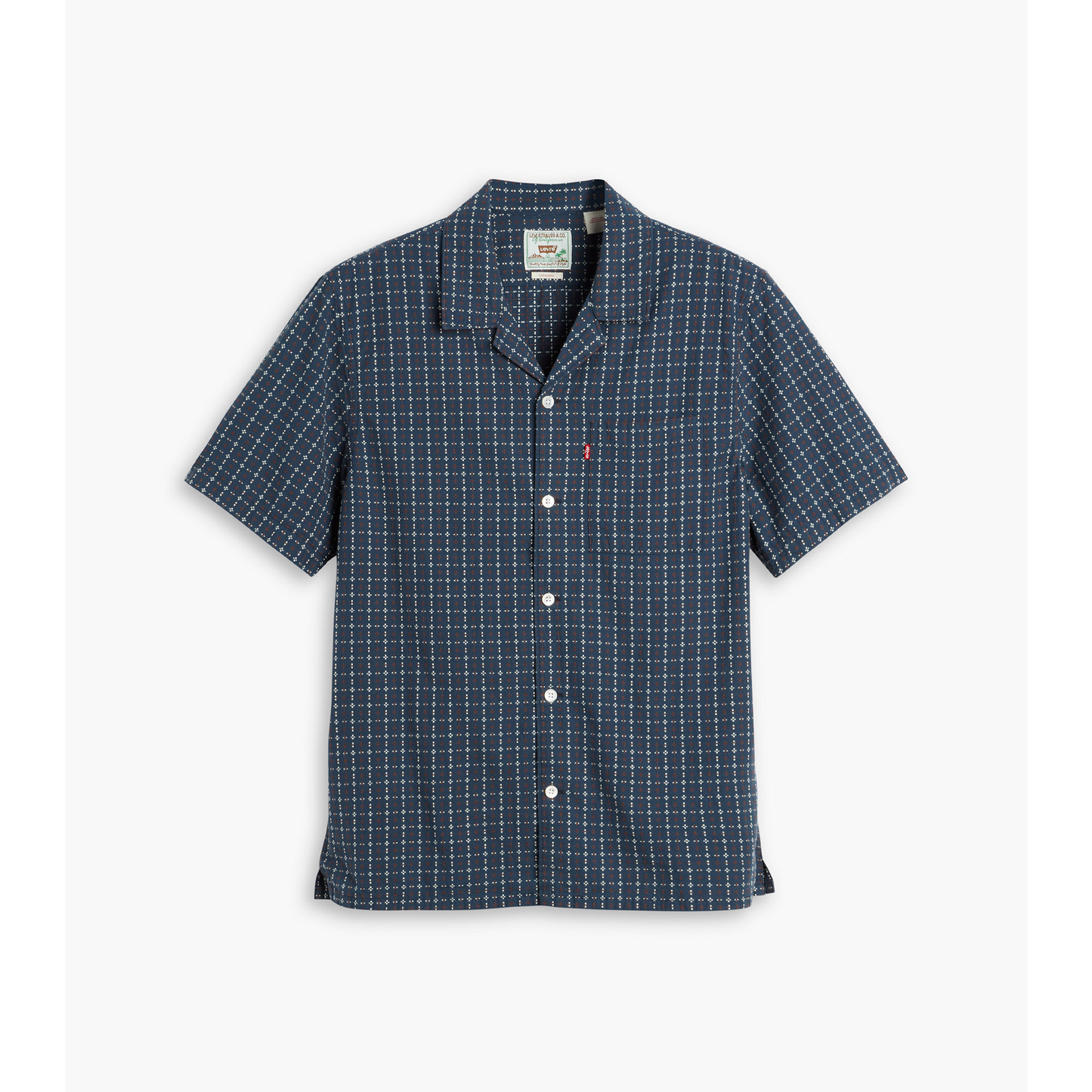 Levi's® Men's Short-Sleeve Sunset Standard Camp Shirt