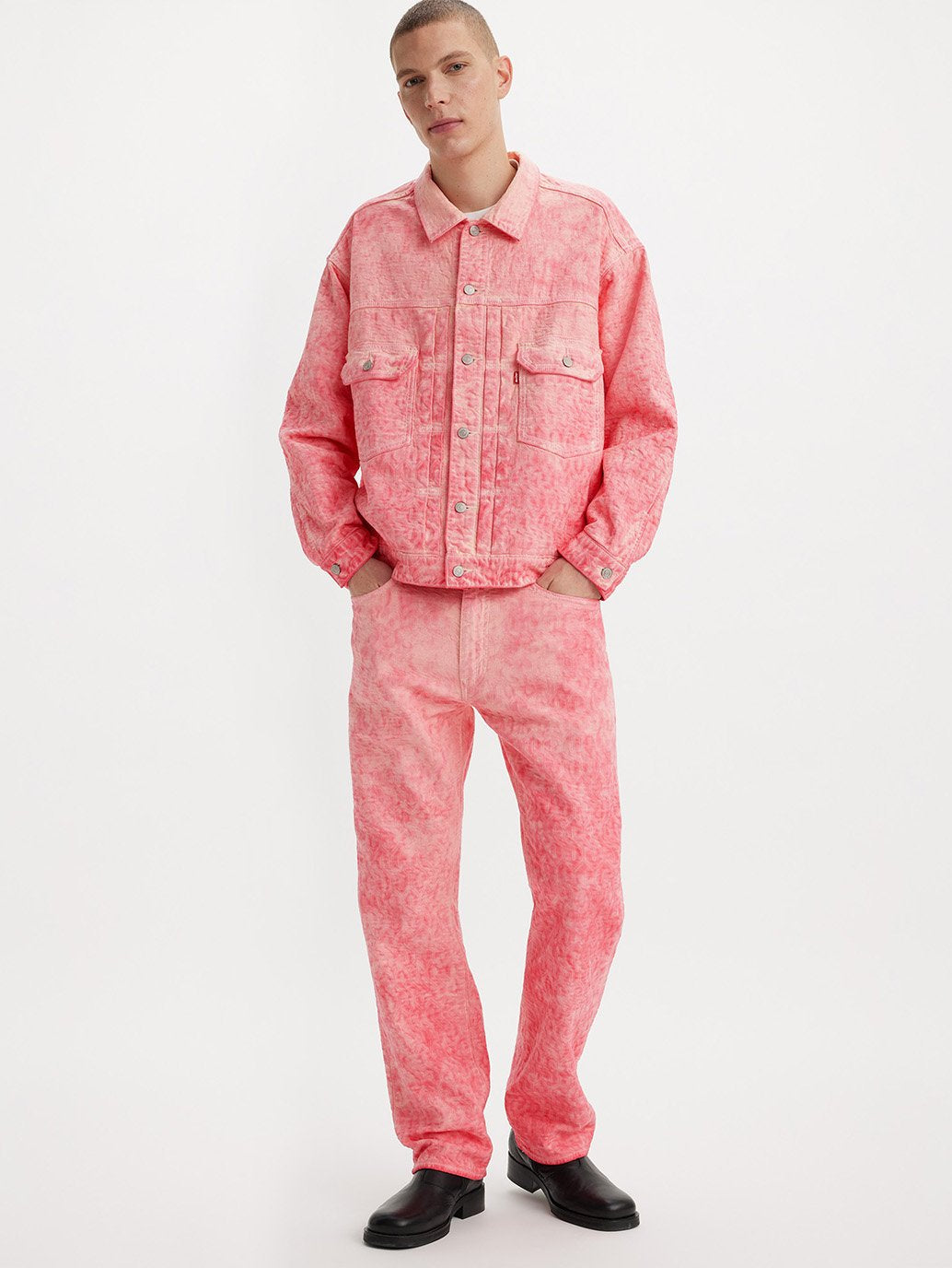 Stussy & Levi's® Men's 501® Original Jacquard Jeans