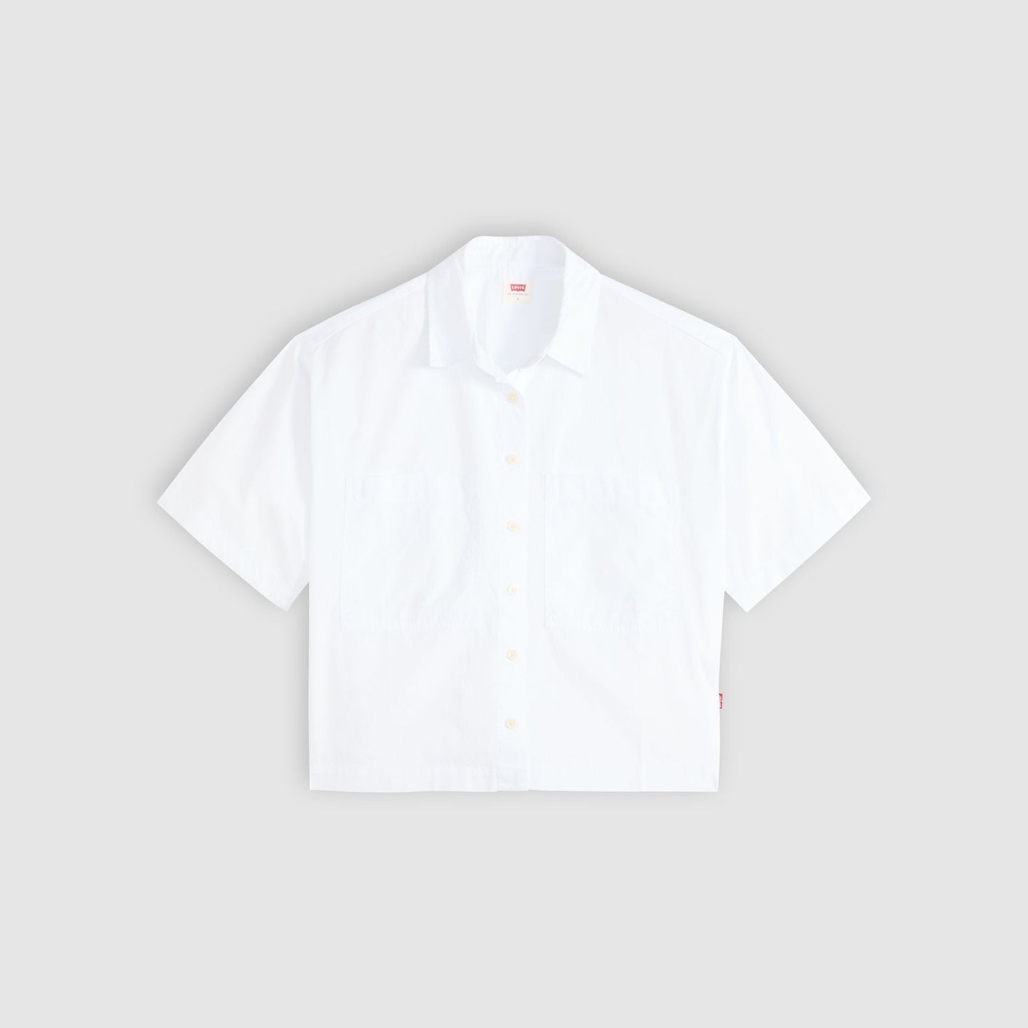 Levi's® Women's Harlie Short-Sleeve Cropped Shirt