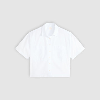 Levi's® Women's Harlie Short-Sleeve Cropped Shirt