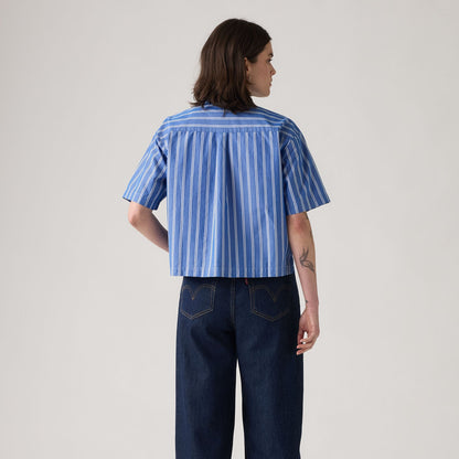Levi's® Women's Harlie Short-Sleeve Cropped Shirt