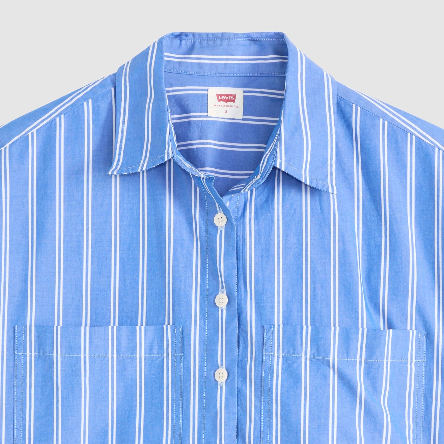 Levi's® Women's Harlie Short-Sleeve Cropped Shirt