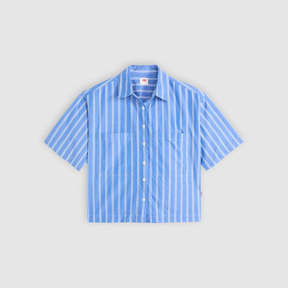 Levi's® Women's Harlie Short-Sleeve Cropped Shirt