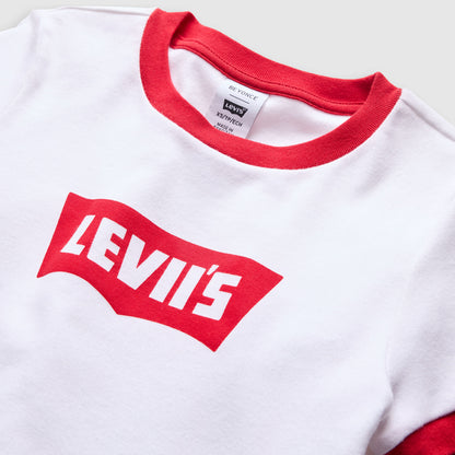 BEYONCÉ X LEVI’S® Graphic Essential Sporty Ringer Tee