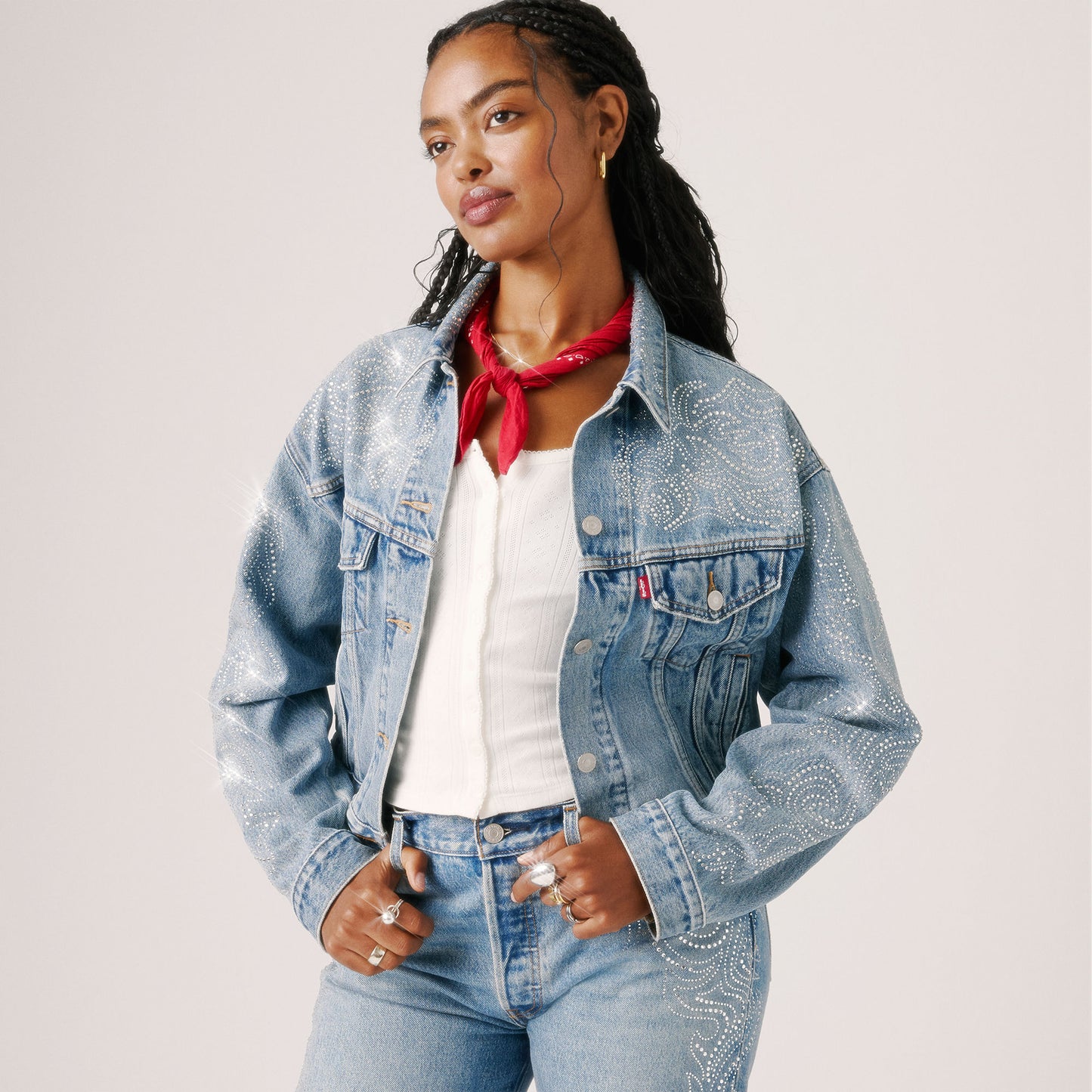 BEYONCÉ x Levi's® Women's Shrunken '90s Trucker Jacket