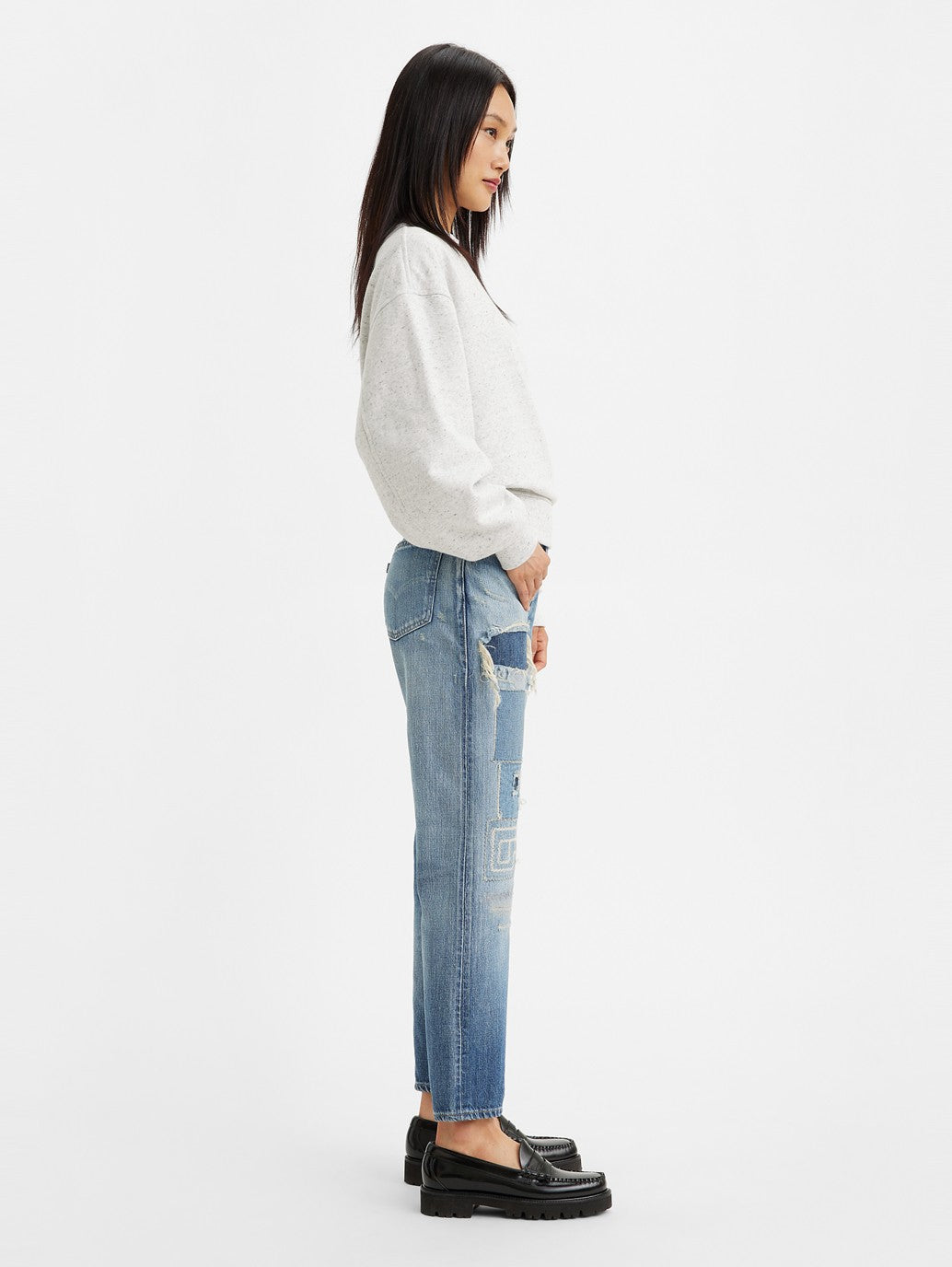 Levi'sÃ‚Â® Made in Japan Women's High-Rise Boyfriend Jeans