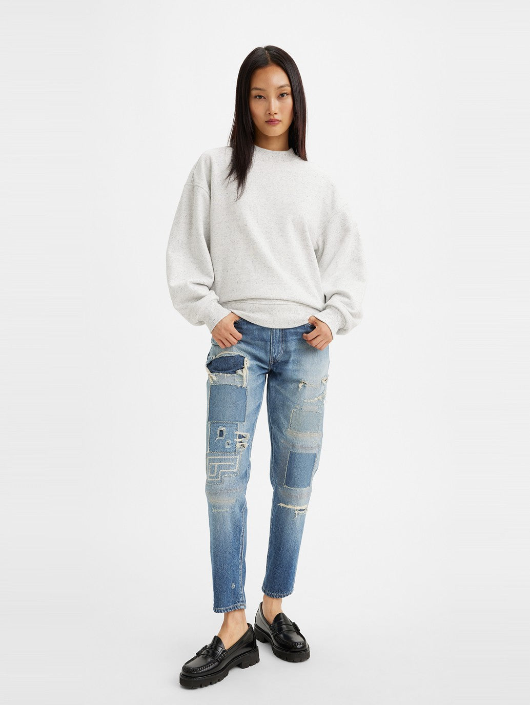 Levi'sÃ‚Â® Made in Japan Women's High-Rise Boyfriend Jeans