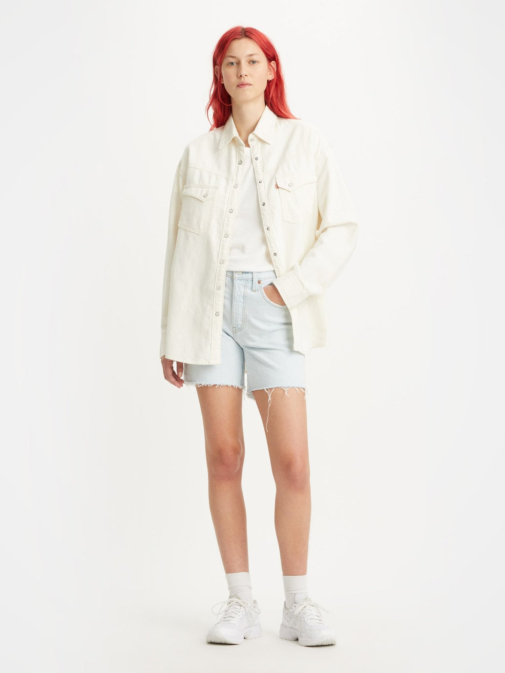 Levi's® Women's 501® Original High-Rise Mid-Thigh Jean Shorts