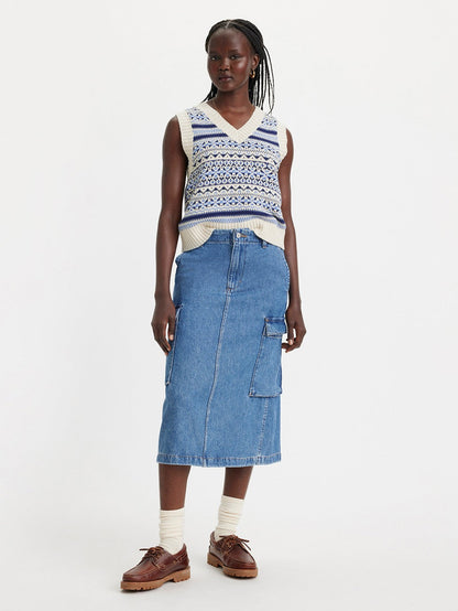 Levi's® Women's Cargo Midi Skirt