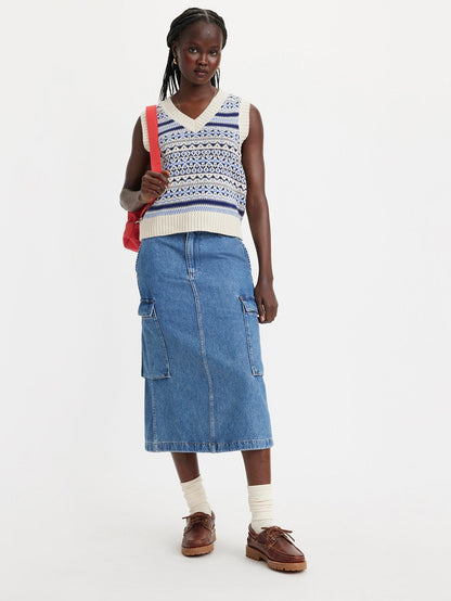 Levi's® Women's Cargo Midi Skirt