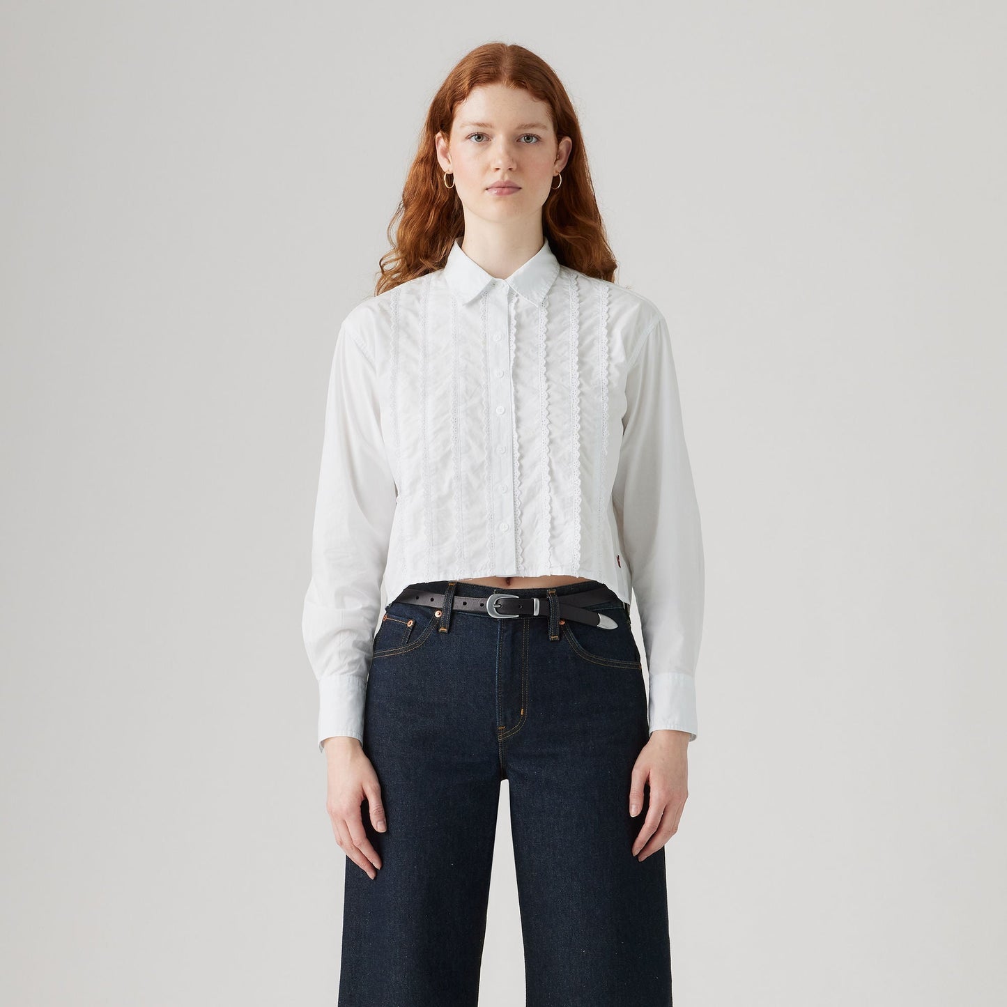 Levi's® Women's Cropped Harlie Tuxedo Shirt