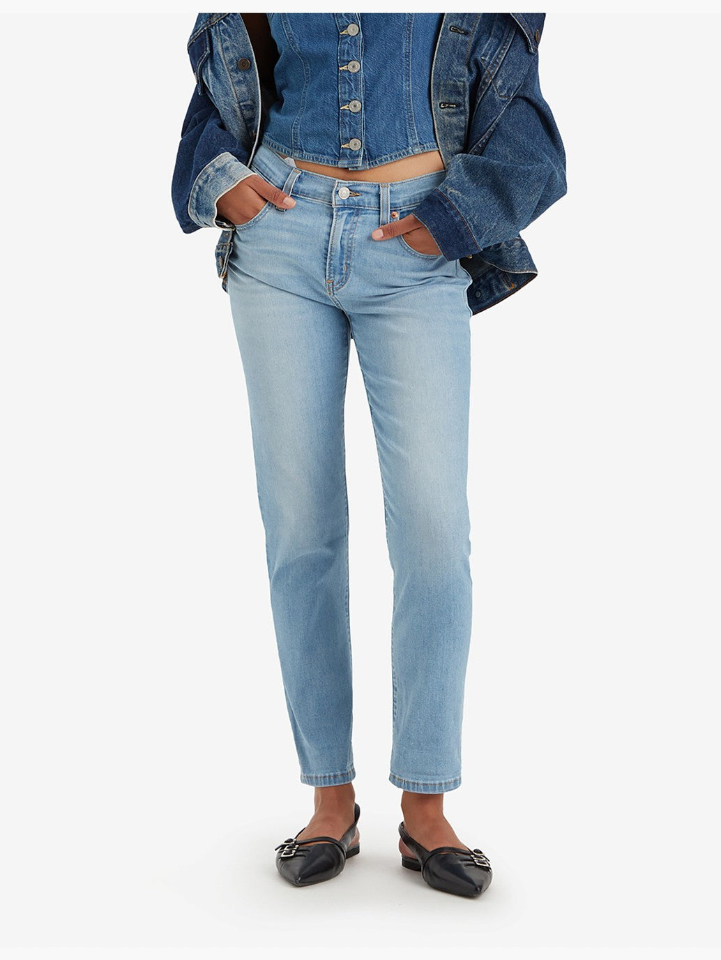 Levi's® Women's Mid-Rise Boyfriend Jeans