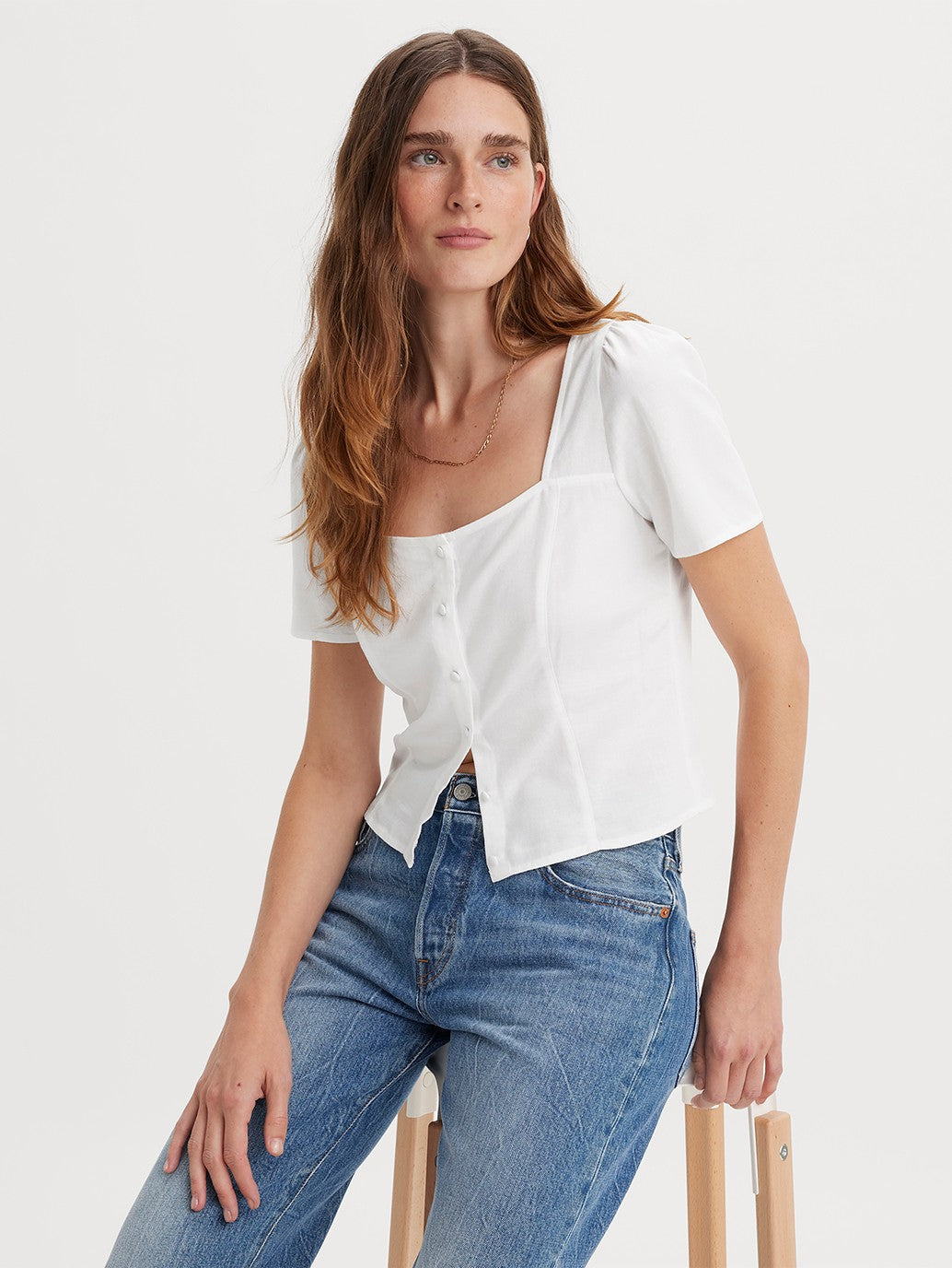 Levi's® Women's Pascale Short-Sleeve Blouse