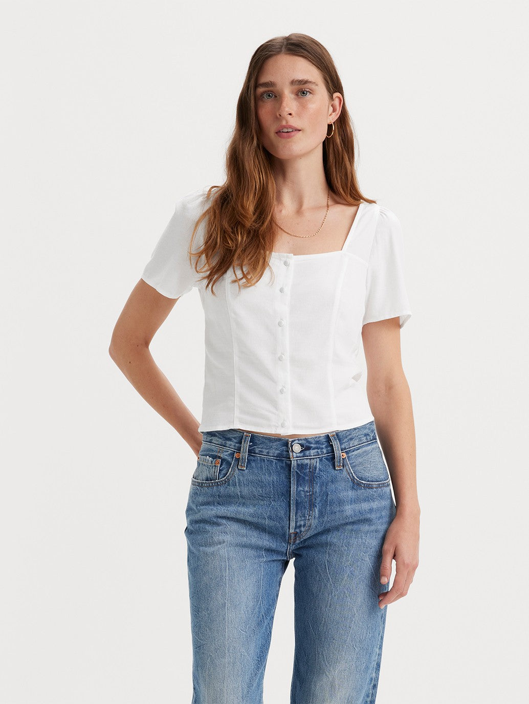 Levi's® Women's Pascale Short-Sleeve Blouse