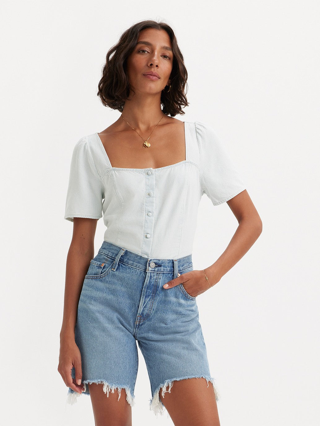 Levi's® Women's Pascale Short-Sleeve Blouse