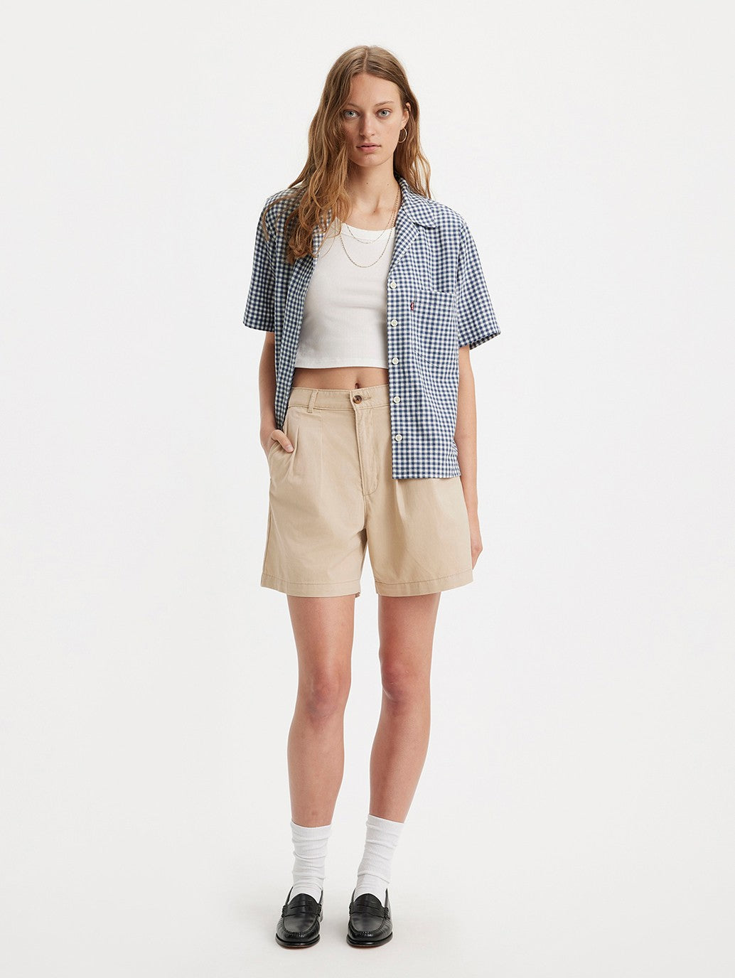 Levi's® Women's Pleated Trouser Shorts