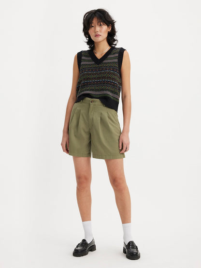 Levi's® Women's Pleated Trouser Shorts