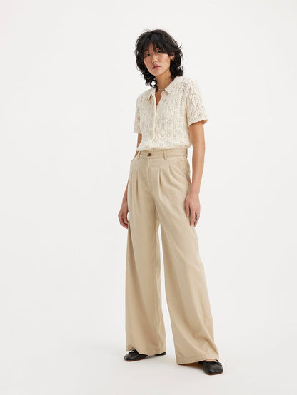 Levi's® Women's Pleated Wide-Leg Trousers