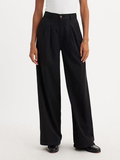 Levi's® Women's Pleated Wide-Leg Trousers