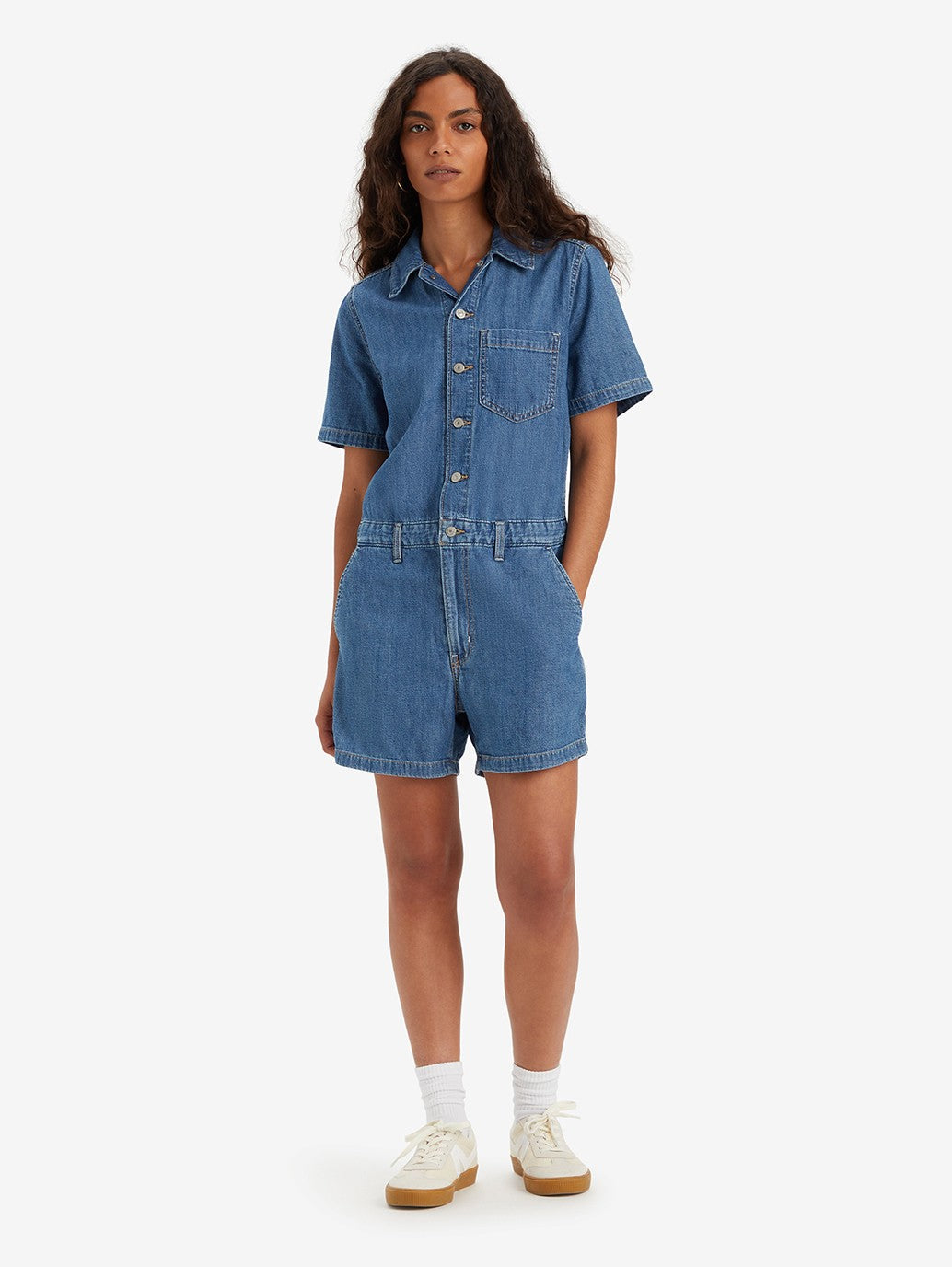 Levi'sÂ® Women's Short-Sleeve Heritage Romper