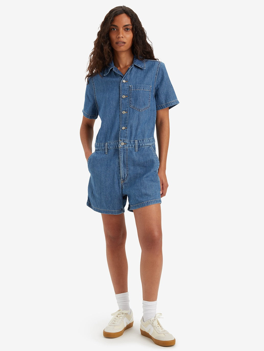 Levi'sÂ® Women's Short-Sleeve Heritage Romper
