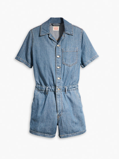 Levi'sÂ® Women's Short-Sleeve Heritage Romper