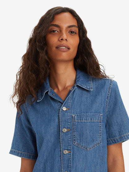 Levi'sÂ® Women's Short-Sleeve Heritage Romper