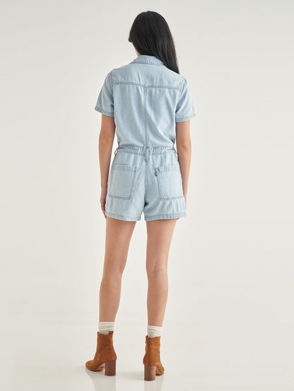 Levi'sÂ® Women's Short-Sleeve Heritage Romper