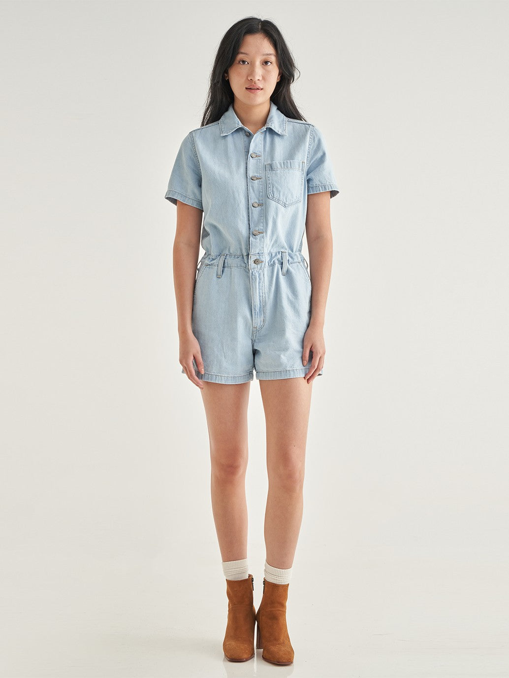 Levi'sÂ® Women's Short-Sleeve Heritage Romper