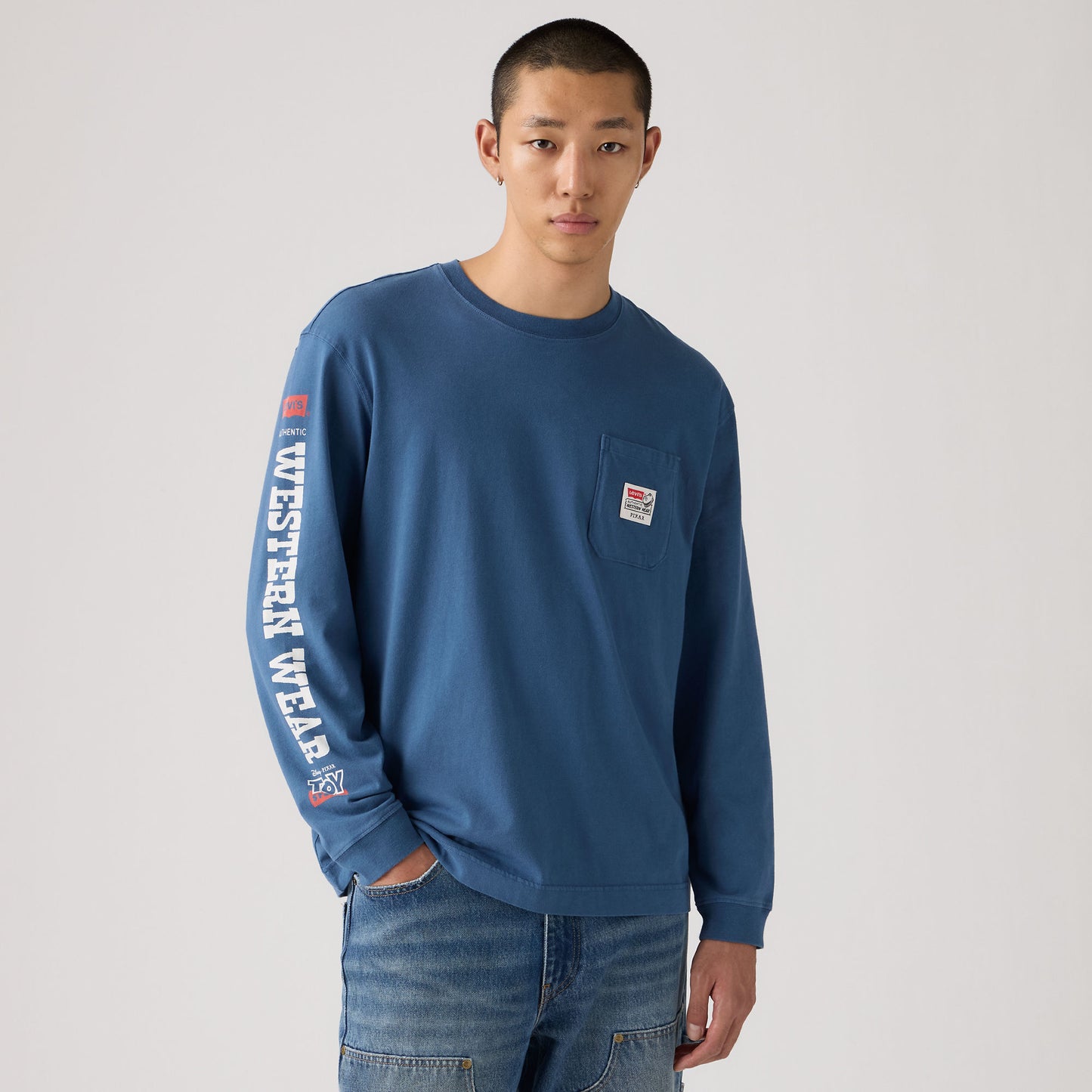 Levi's® x Toy Story Men's Long-Sleeve Pocket Tee